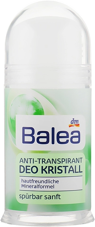 Balea Дезодорант антиперспірант "Кристал" Deo Kristall Anti-Transpirant Deodorant - фото N2