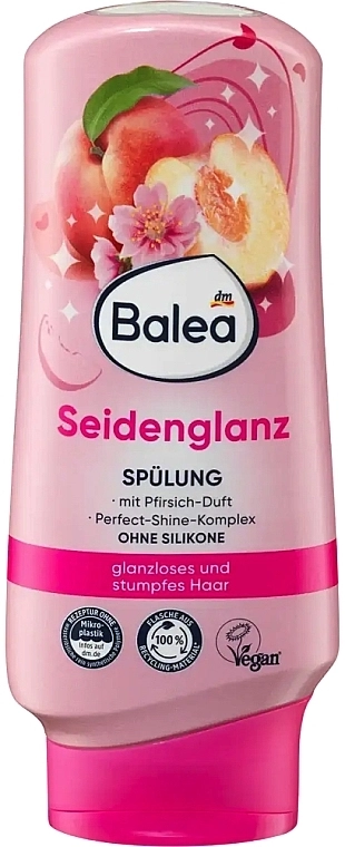 Balea Бальзам-ополаскиватель для тусклых волос Seidenglanz - фото N1