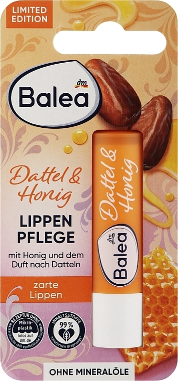 Balea Бальзам для губ Dattel & Honig - фото N1
