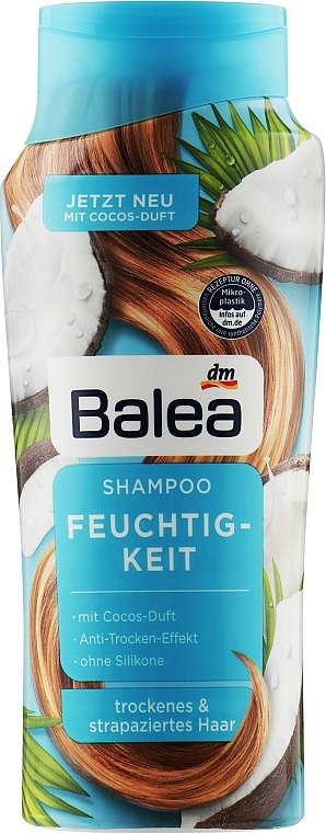 Balea Зволожувальний шампунь для волосся з кокосом Shampoo Feuchtigkeit - фото N2