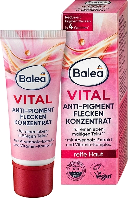 Balea Концентрат проти пігментних плям для обличчя Vital - фото N1