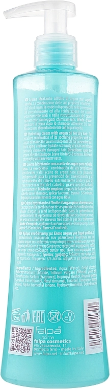 Faipa Roma Зволожувальний крем для волосся з аргановою олією City Life Hydrating Cream - фото N2
