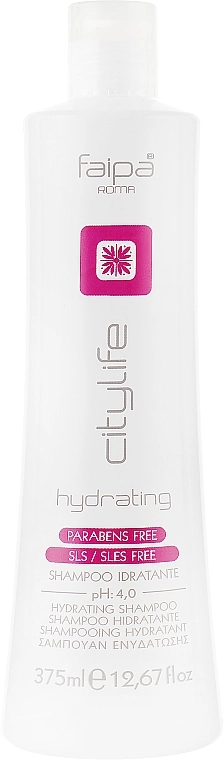 Faipa Roma Зволожувальний шампунь для волосся з аргановою олією City Life Hydrating Shampoo - фото N1