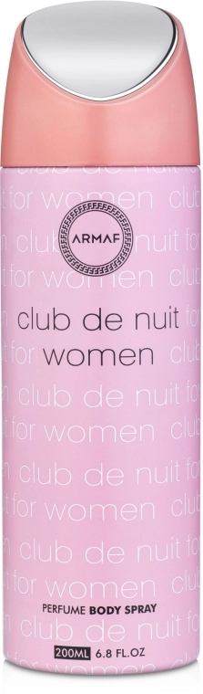 Armaf Club De Nuit Парфюмированный дезодорант-спрей для тела - фото N1