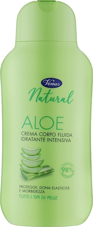 Venus Cosmetic Крем-флюид для тела с алоэ вера Venus Natural Aloe Fluid Body Cream - фото N1