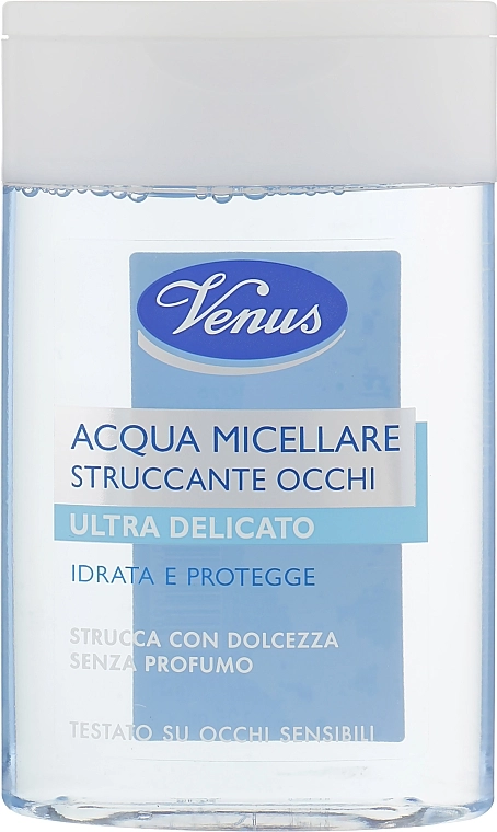 Venus Cosmetic Засіб для зняття макіяжу з міцелярною водою для очей Venus Acqua Micellare Struccante Occhi Ultra-Delicato - фото N1