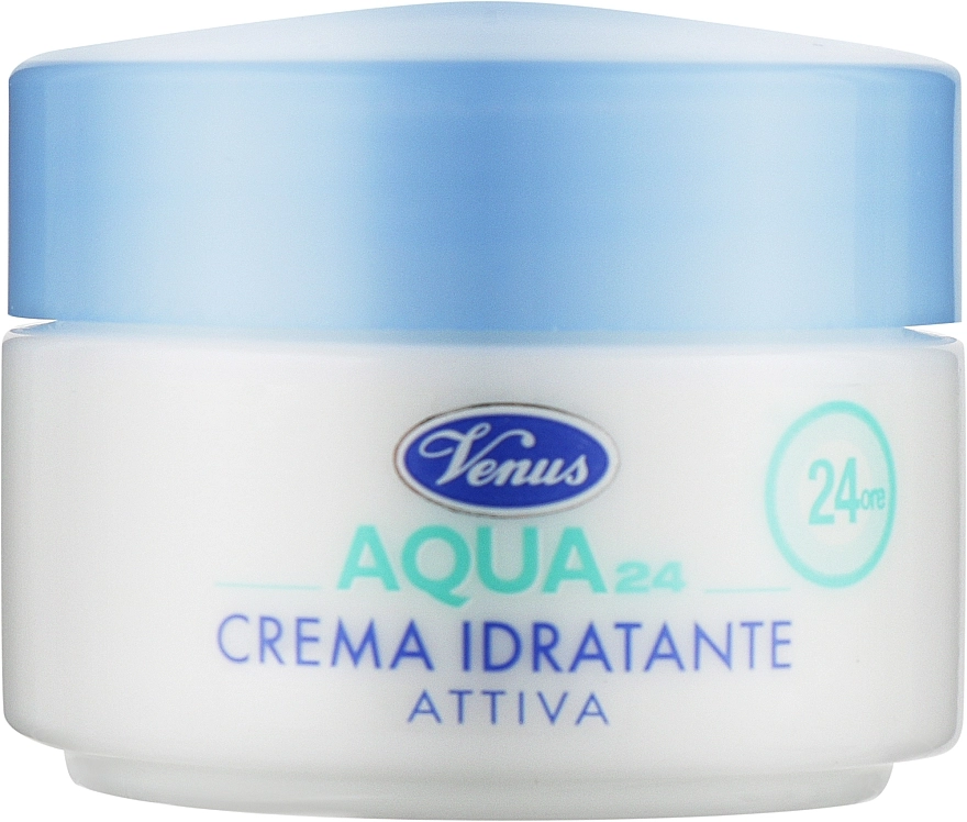 Venus Cosmetic Активный, увлажняющий крем для лица Venus Crema Idratante Attiva Aqua 24 - фото N1