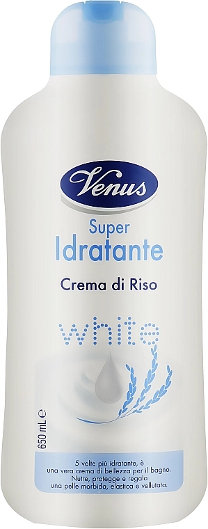 Venus Cosmetic Крем-гель для душу й ванни "Рисове молочко" Venus - фото N1
