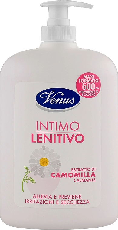 Venus Cosmetic Гель для интимной гигиены с экстрактом ромашки с дозатором Venus - фото N1