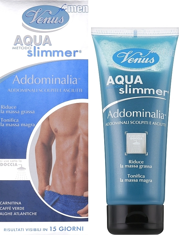 Venus Cosmetic Крем для тела антицелюлитный Venus Aqua Slimmer Addominali - фото N2