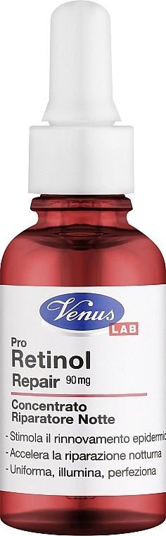 Venus Cosmetic Концентрат для ночного восстановления кожи лица Venus Pro Retinol Repair Night - фото N1