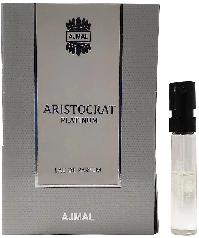 Ajmal Aristocrat Platinum Парфюмированная вода (пробник) - фото N1