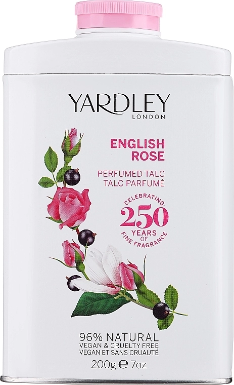 Yardley Парфюмированный тальк English Rose Perfumed Talc - фото N3