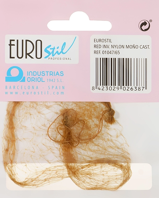 Eurostil Сеточка для волос коричневая, 01047/65 - фото N2
