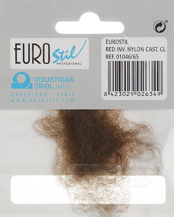 Eurostil Сеточка для волос нейлон, светло-коричневая, 01046/65 - фото N2