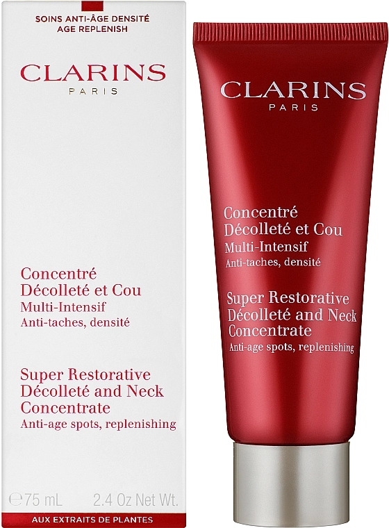 Clarins Концентрат Super Restorative Decollete and Neck Concentrate - фото N2