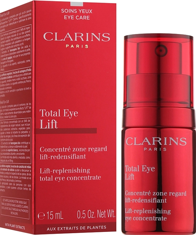 Clarins Відновлювальний концентрат для шкіри навколо очей Total Eye Lift - фото N2