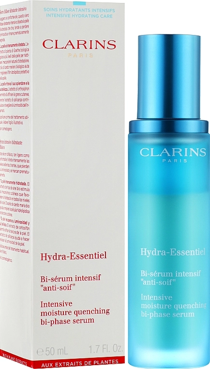 Clarins Зволожувальна сироватка для обличчя Hydra-Essentiel Intensive Bi-Phase Serum - фото N4