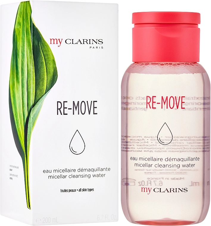 Clarins Очищающая мицеллярная вода My Re-Move Micellar Cleansing Water - фото N2