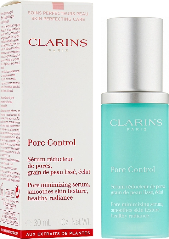 Clarins Сироватка для обличчя, що звужує пори Pore Control Pore Minimizing Serum - фото N2