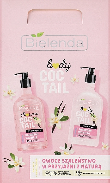 Bielenda Набор Body Coctail (sh/gel/400ml + b/balm/400ml) - фото N1