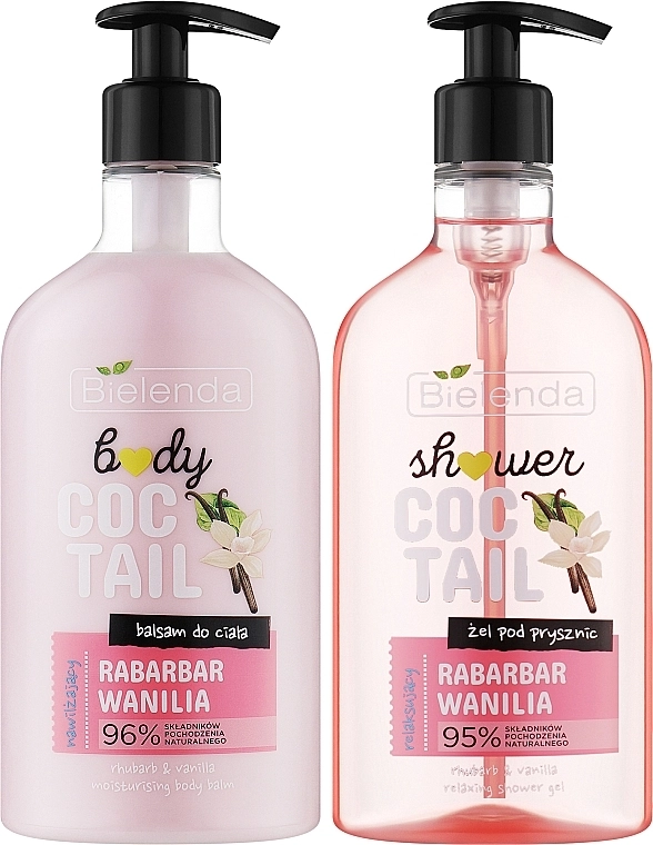 Bielenda Набор Body Coctail (sh/gel/400ml + b/balm/400ml) - фото N2