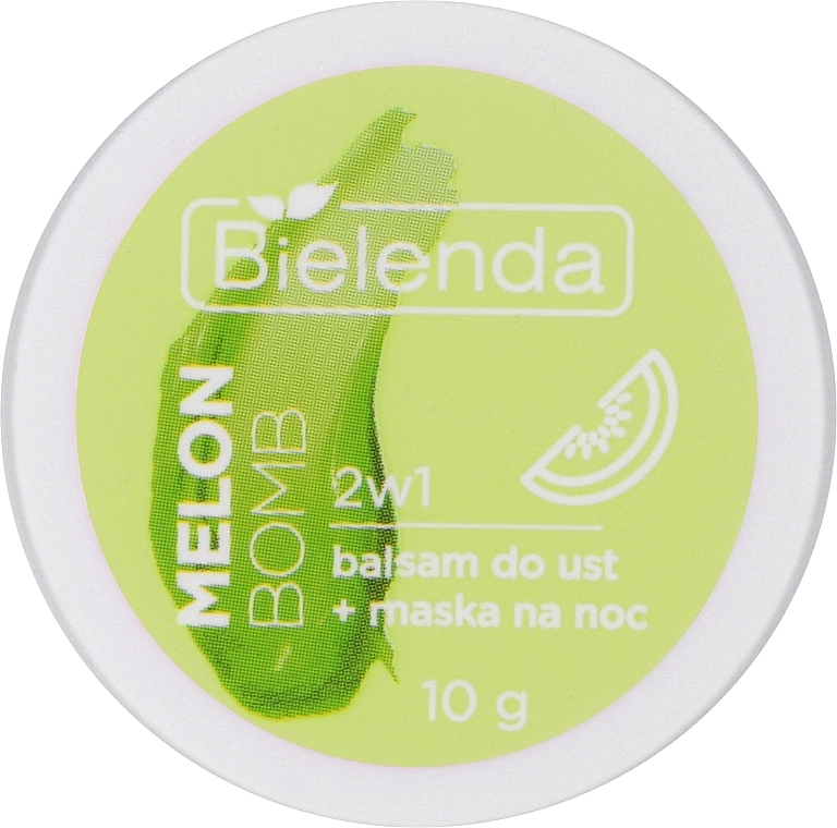 Бальзам-маска для губ "Динна бомба" - Bielenda Lip Care Sleeping Mask, 10 г - фото N1