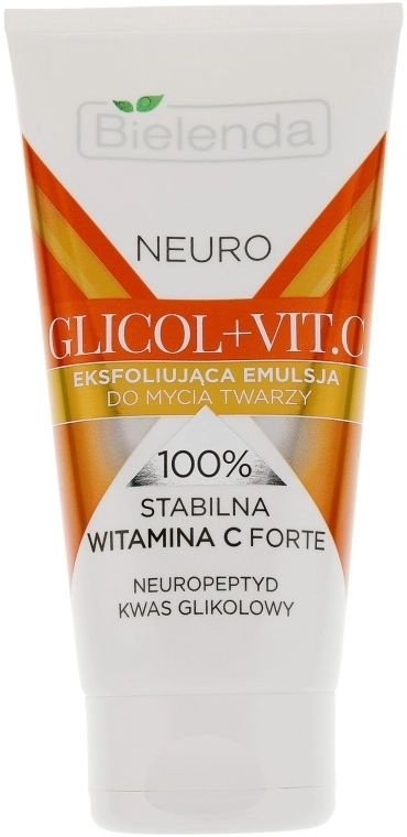 Очищающая эмульсия для лица - Bielenda Neuro Glicol + Vit.C, 150 г - фото N1
