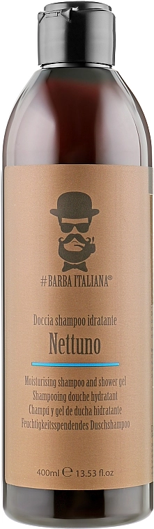 Barba Italiana Зволожувальний шампунь і гель для душу Nettuno Shampoo And Shower Gel - фото N1