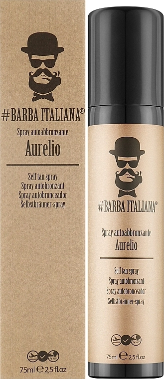 Barba Italiana Автозагар Aurelio Self Tan Spray - фото N2