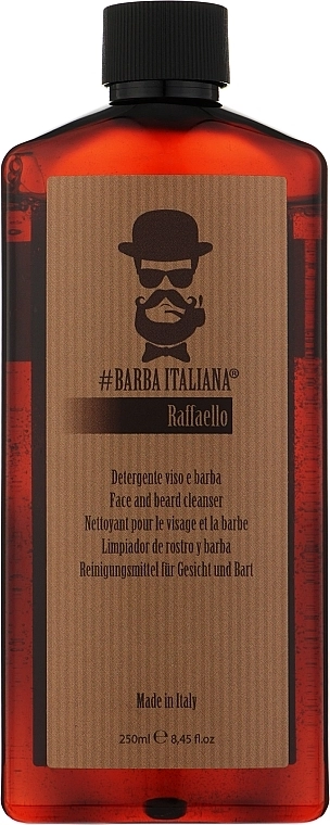 Barba Italiana Шампунь для бороды Raffaello Beard Shampoo - фото N3