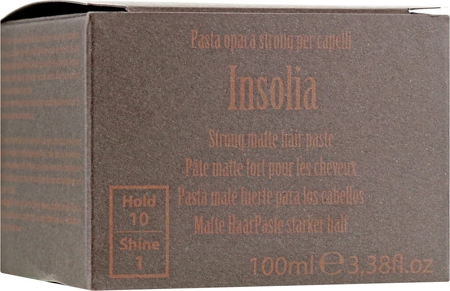 Barba Italiana Матовая паста для волос сильной фиксации Insolia - фото N5