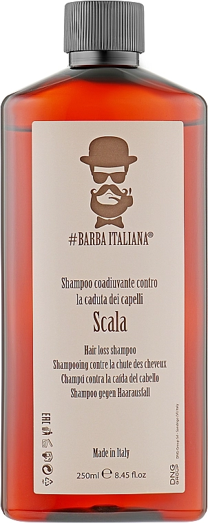 Barba Italiana Шампунь против выпадения волос Scala Hair Loss Shampoo - фото N1