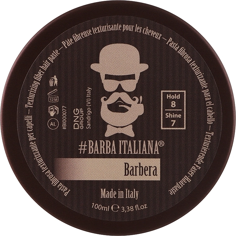 Barba Italiana Паста для укладання волосся Barbera - фото N1