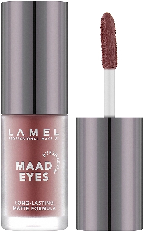 LAMEL Make Up Maad Eyes Eyeshadow Рідкі матові тіні для повік - фото N1