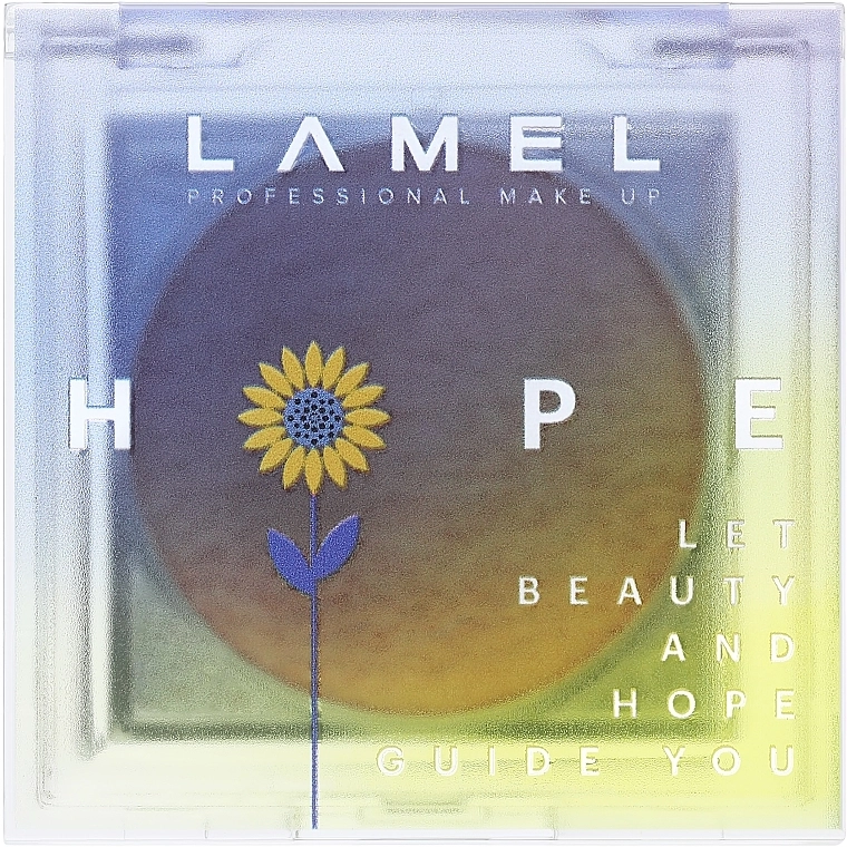 LAMEL Make Up HOPE Cream-To-Powder Highlighter Кремовий хайлайтер для обличчя - фото N1