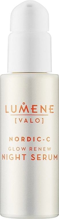 Lumene Освітлювальна нічна сироватка для обличчя Valo Nordic-C Glow Renew Night Serum - фото N1