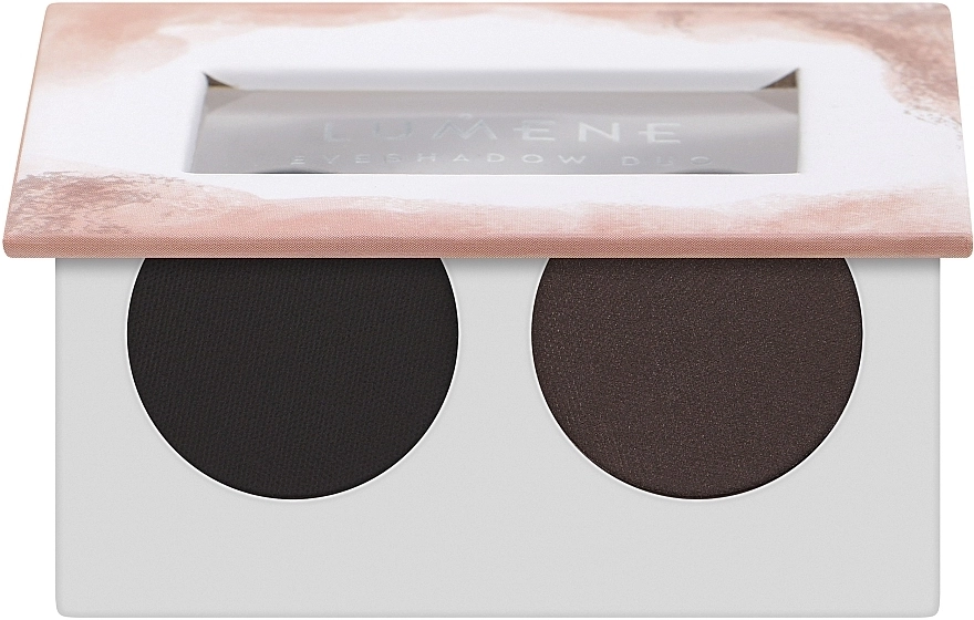 Lumene Bright Eyes Eyeshadow Duo Подвійні тіні для повік - фото N1