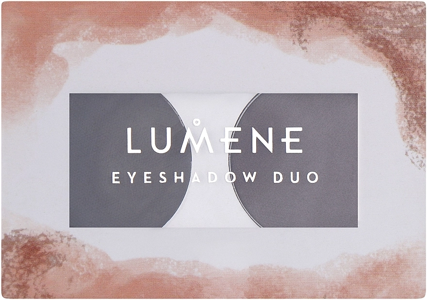 Lumene Bright Eyes Eyeshadow Duo Подвійні тіні для повік - фото N2