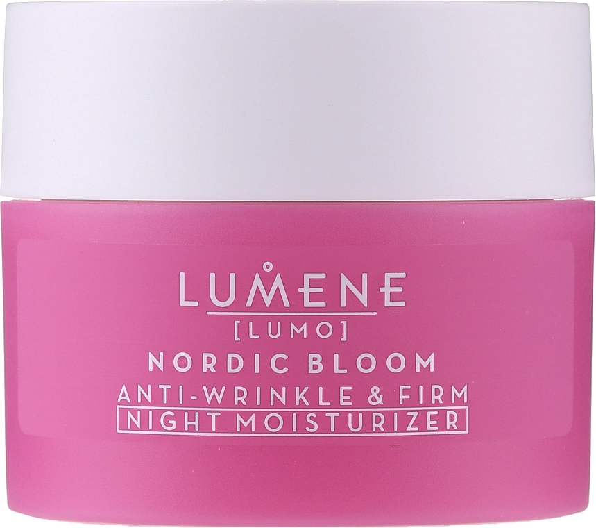 Lumene Ночной крем для лица Lumo Nordic Bloom Anti-wrinkle & Firm Night Moisturizer, 50ml - фото N3