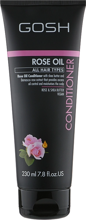 Gosh Copenhagen Кондиционер для волос с розовым маслом Rose Oil Conditioner - фото N1