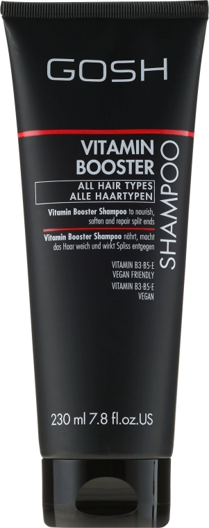 Gosh Copenhagen Шампунь для волосся Gosh Vitamin Booster Shampoo - фото N3