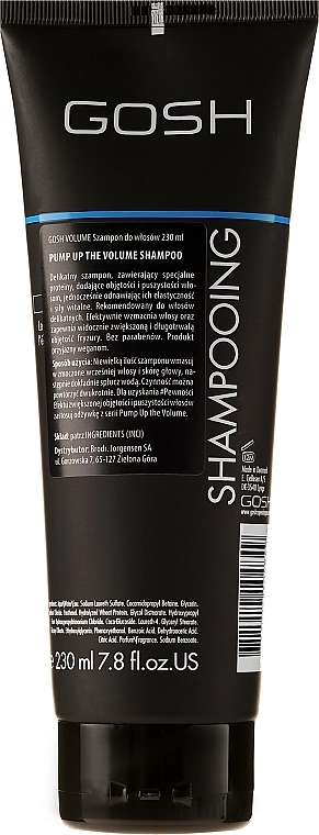 Gosh Copenhagen Шампунь для объема волос Pump up the Volume Shampoo - фото N2