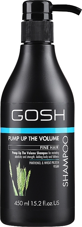 Gosh Copenhagen Шампунь для объема волос Pump up the Volume Shampoo - фото N3