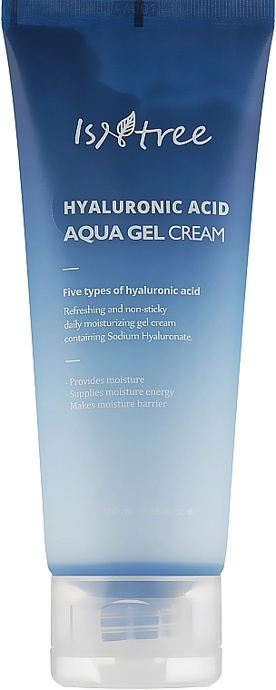 IsNtree Гель-крем увлажняющий гиалуроновый Hyaluronic Acid Aqua Gel Cream - фото N1