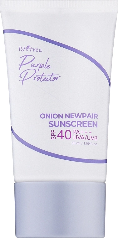 IsNtree Сонцезахисний крем з екстрактом муана Onion Newpair Sunscreen SPF 40+ PA++++ - фото N1