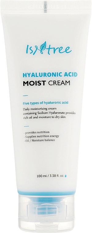 IsNtree Крем для глибокого зволоження шкіри Hyaluronic Acid Moist Cream - фото N3