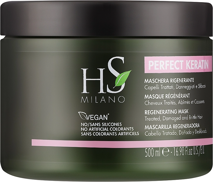 HS Milano Восстанавливающая маска с кератином Regenerating Perfect Keratin Mask - фото N1