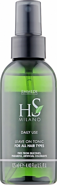 HS Milano Тонік для частого застосування для всіх типів волосся Daily Use Leave On Tonic For All Hair Types - фото N1