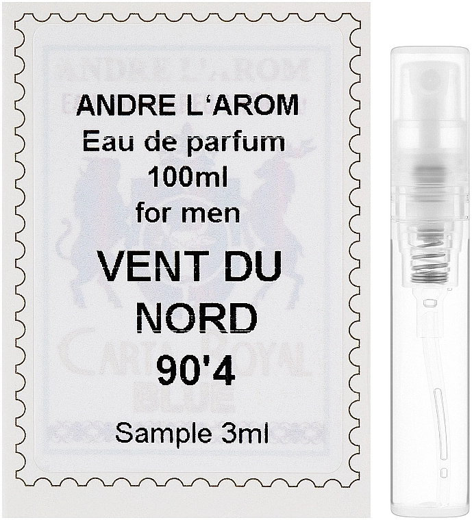 Andre L'arom Andre L`Arom Vent du Nord "90'4" Парфумована вода (пробник) - фото N1